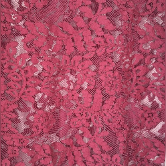 BOLD elements transparent Long-sleeved women's Blouse in Wine red Size M - Picture 5 of 9